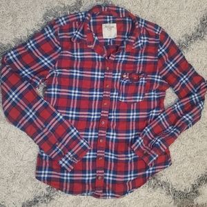 Plaid Abercrombie & Fitch
